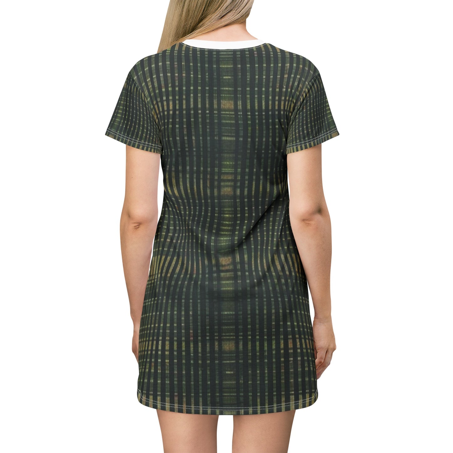 TShirt Dress - Emerald Horizontals