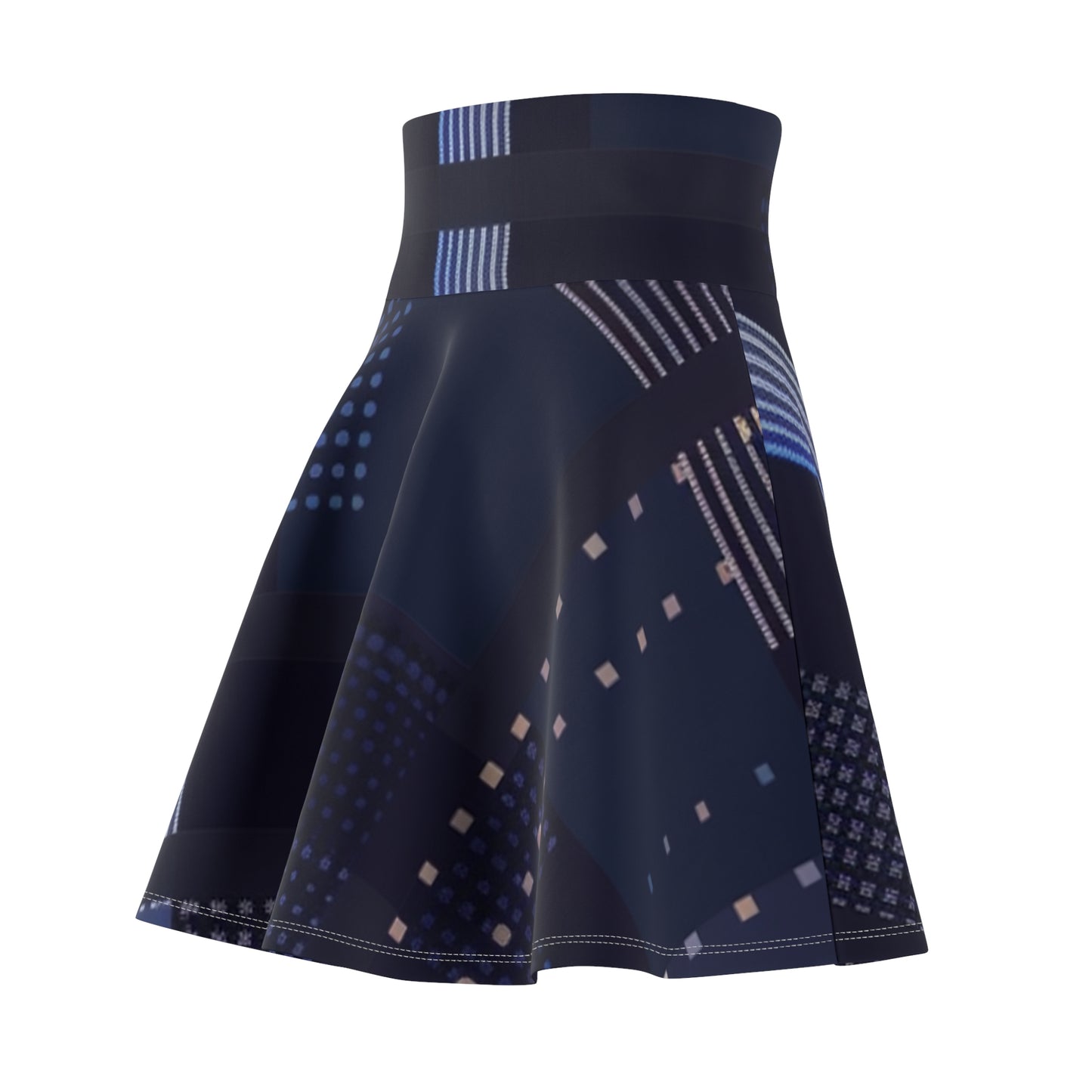 Skater Skirt - Blues Tech