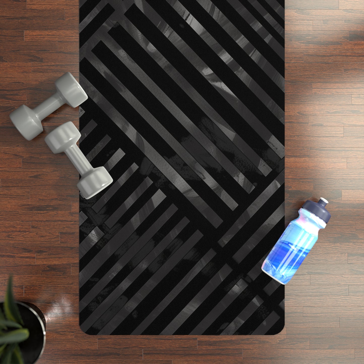 Rubber Yoga Mat- New Grates