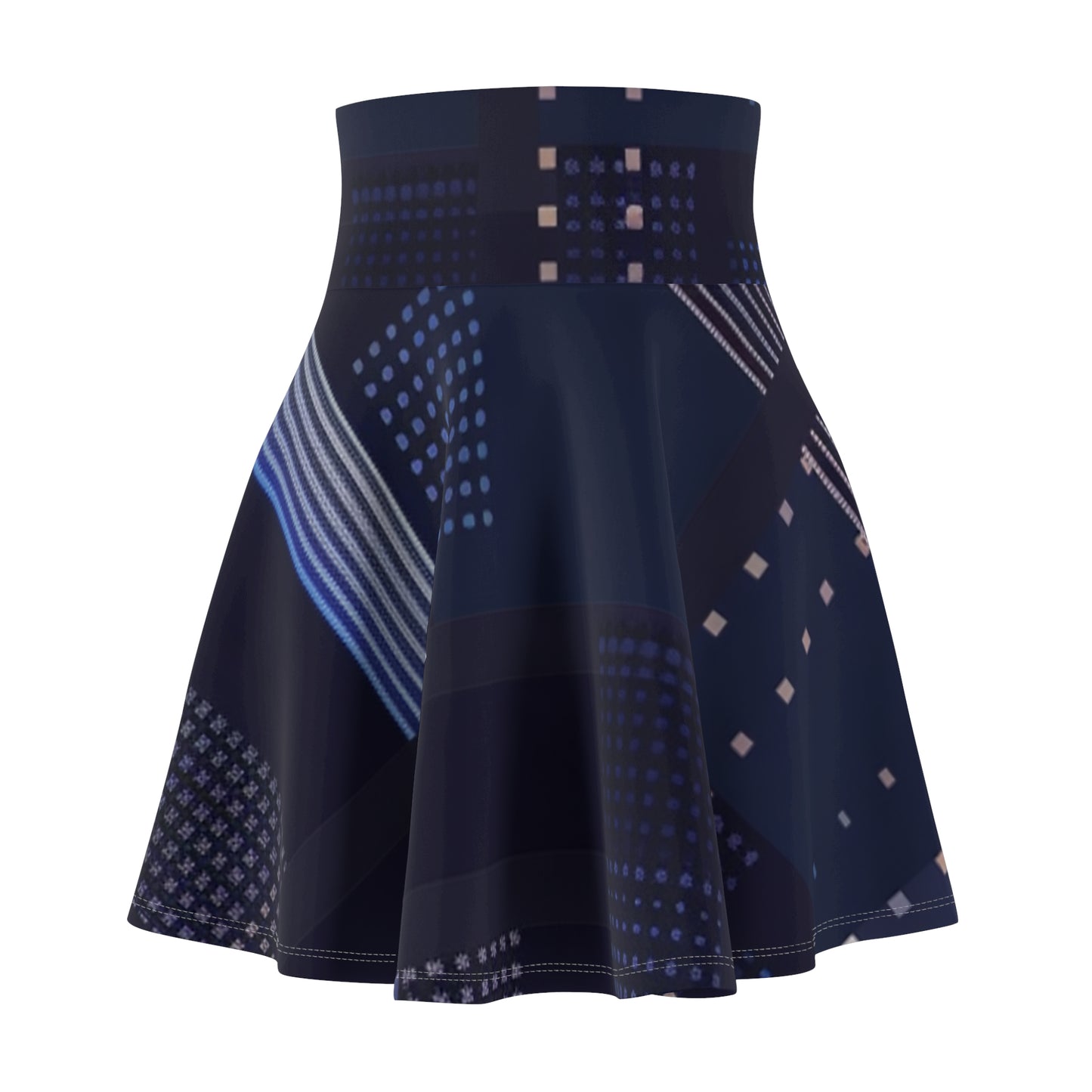 Skater Skirt - Blues Tech