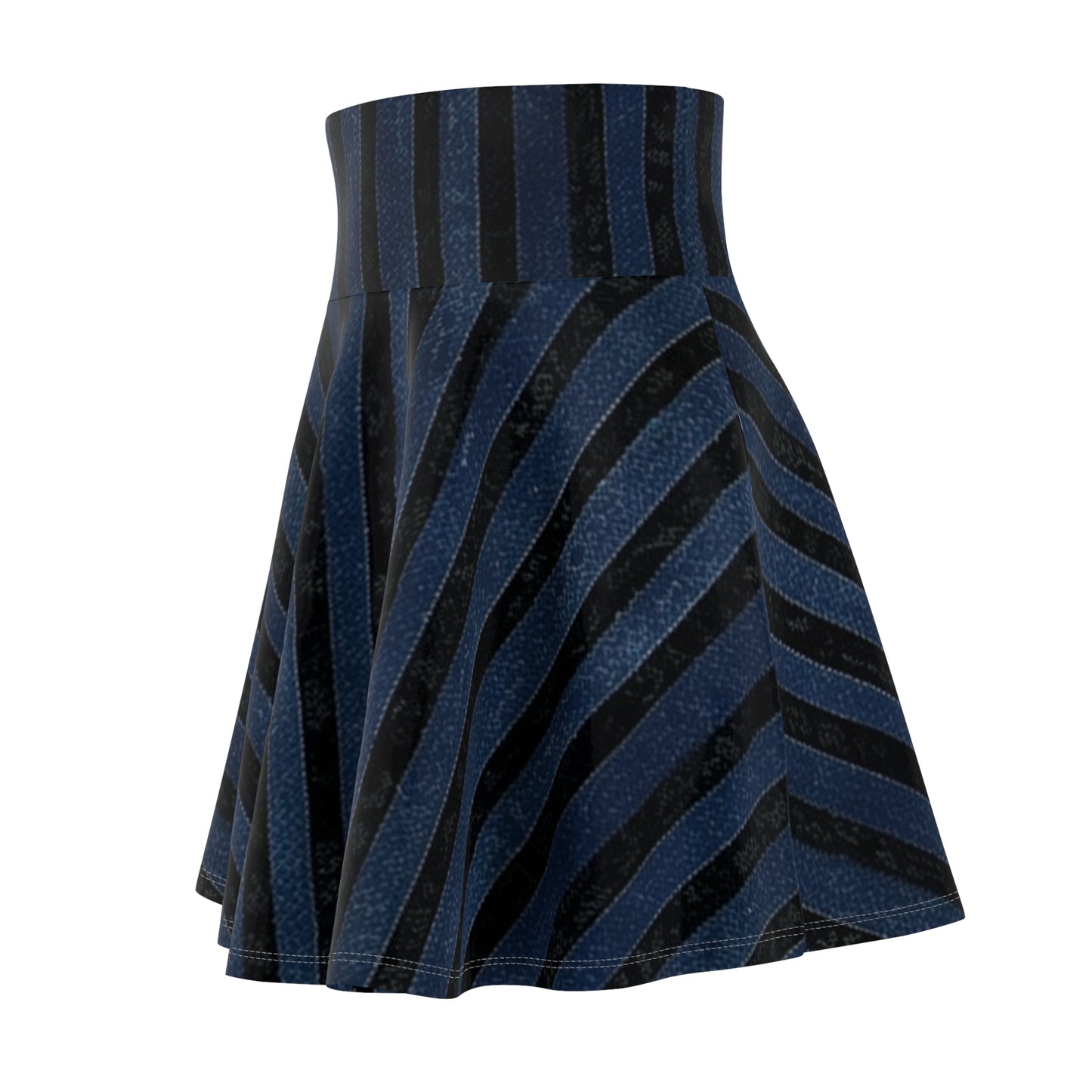 Skater Skirt - Vertical Blues