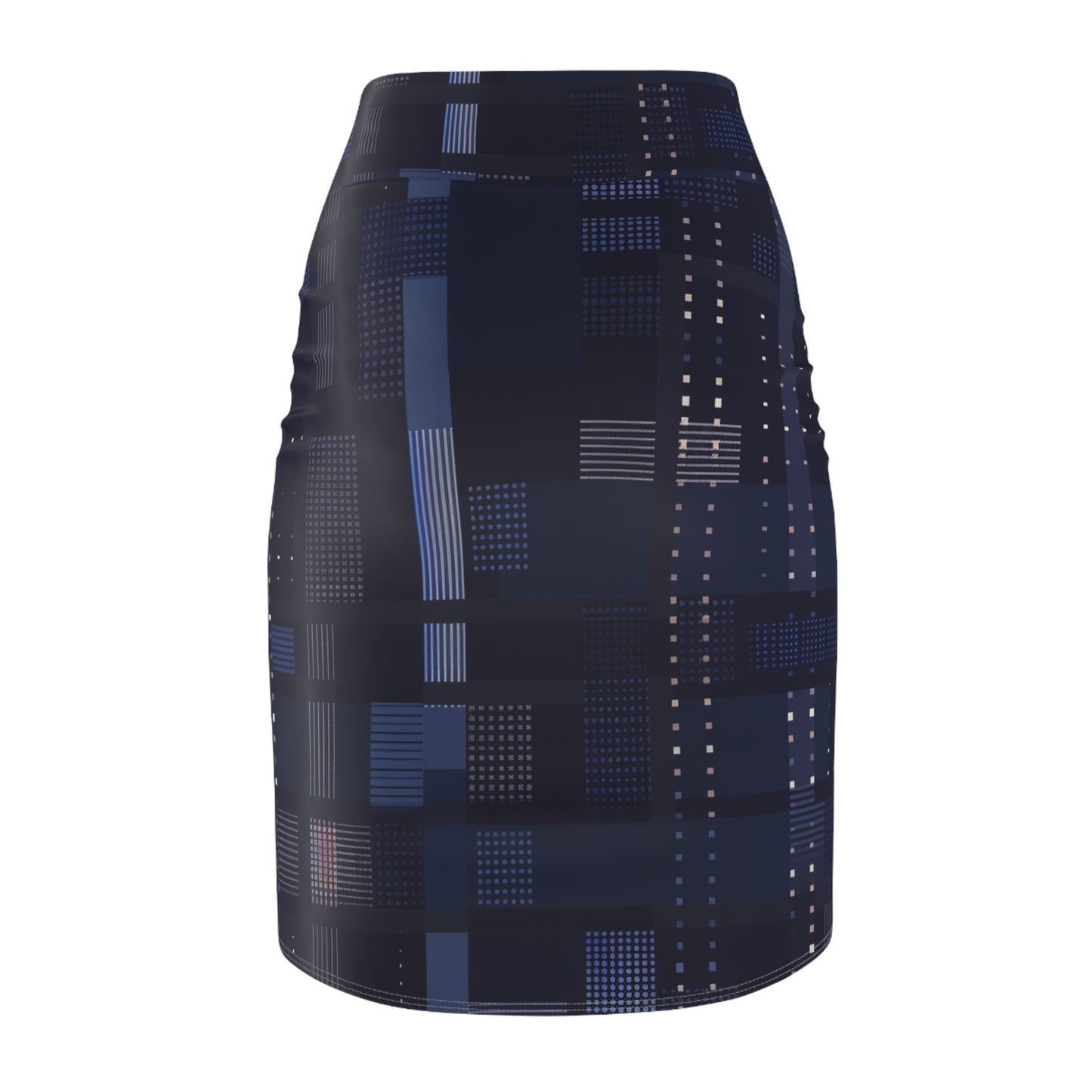 Pencil Skirt - Blues Tech