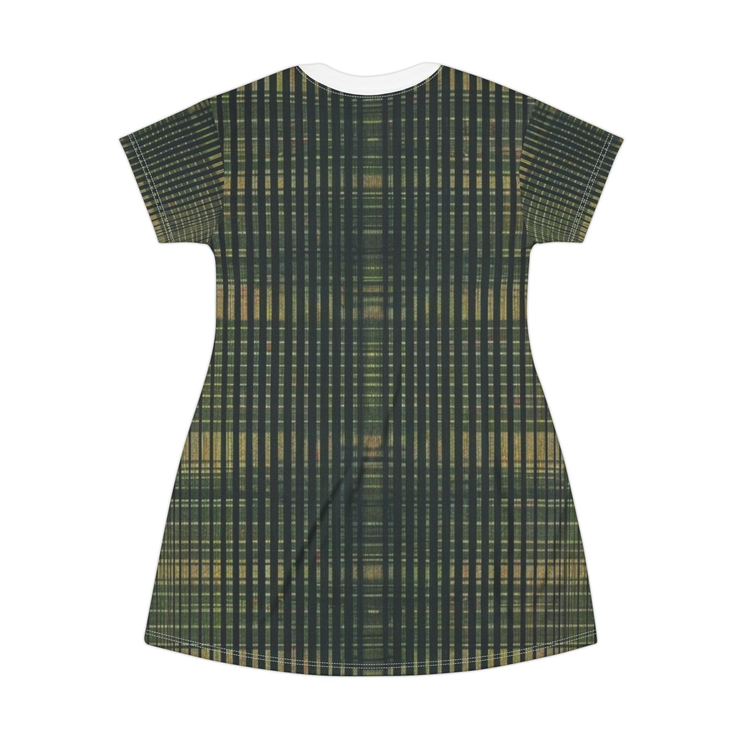 TShirt Dress - Emerald Horizontals