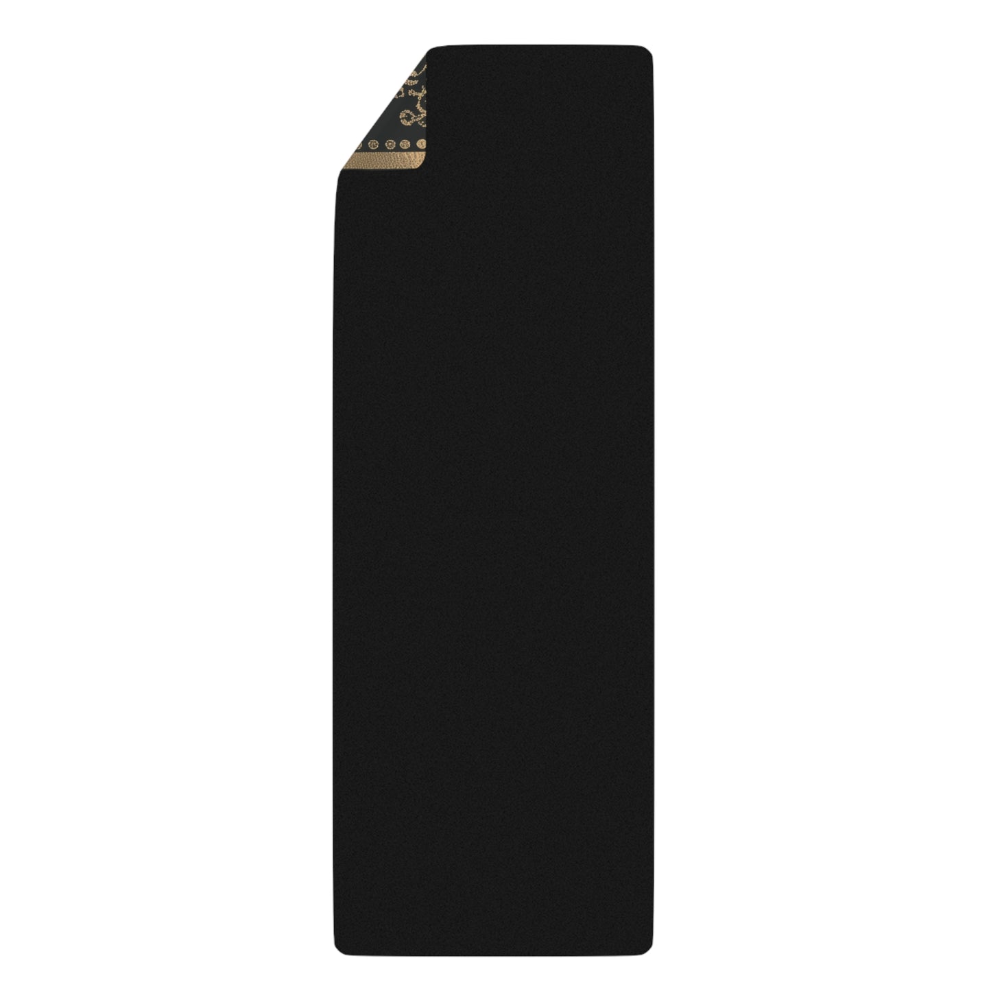 Rubber Yoga Mat- Gold Royal