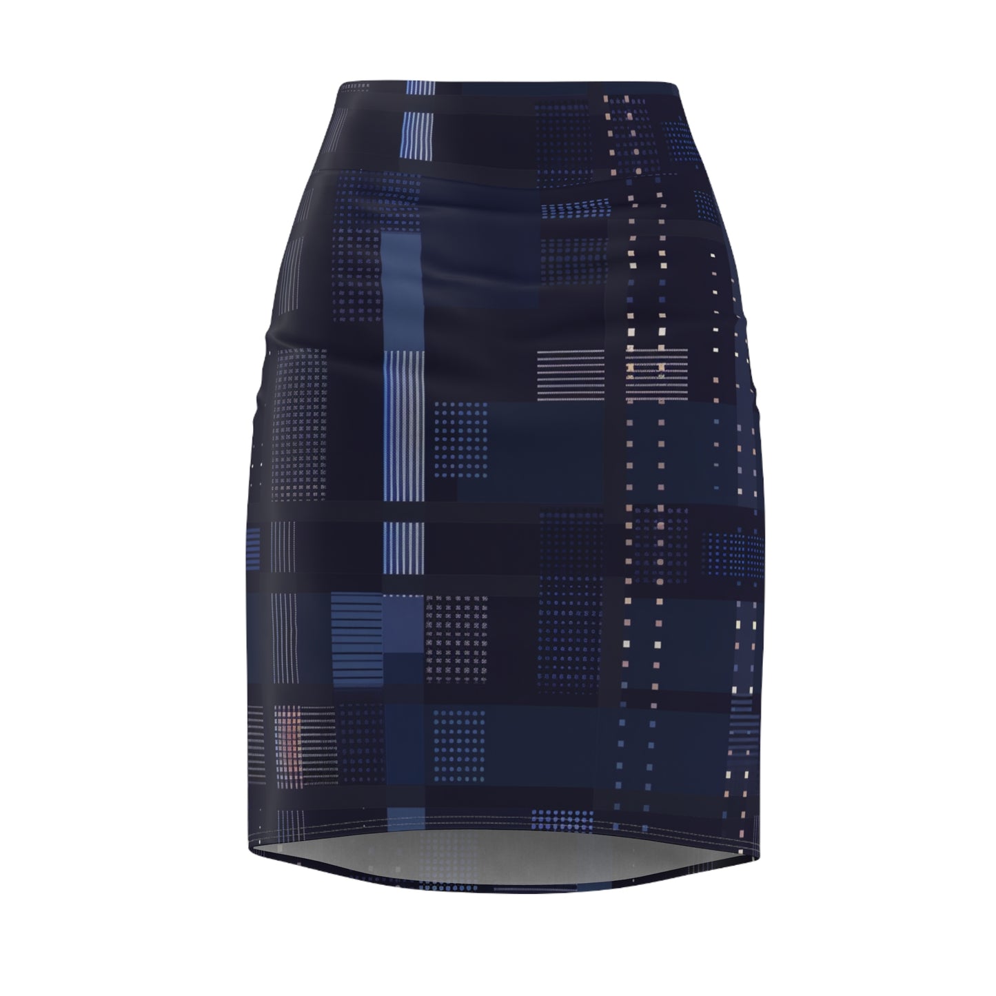 Pencil Skirt - Blues Tech