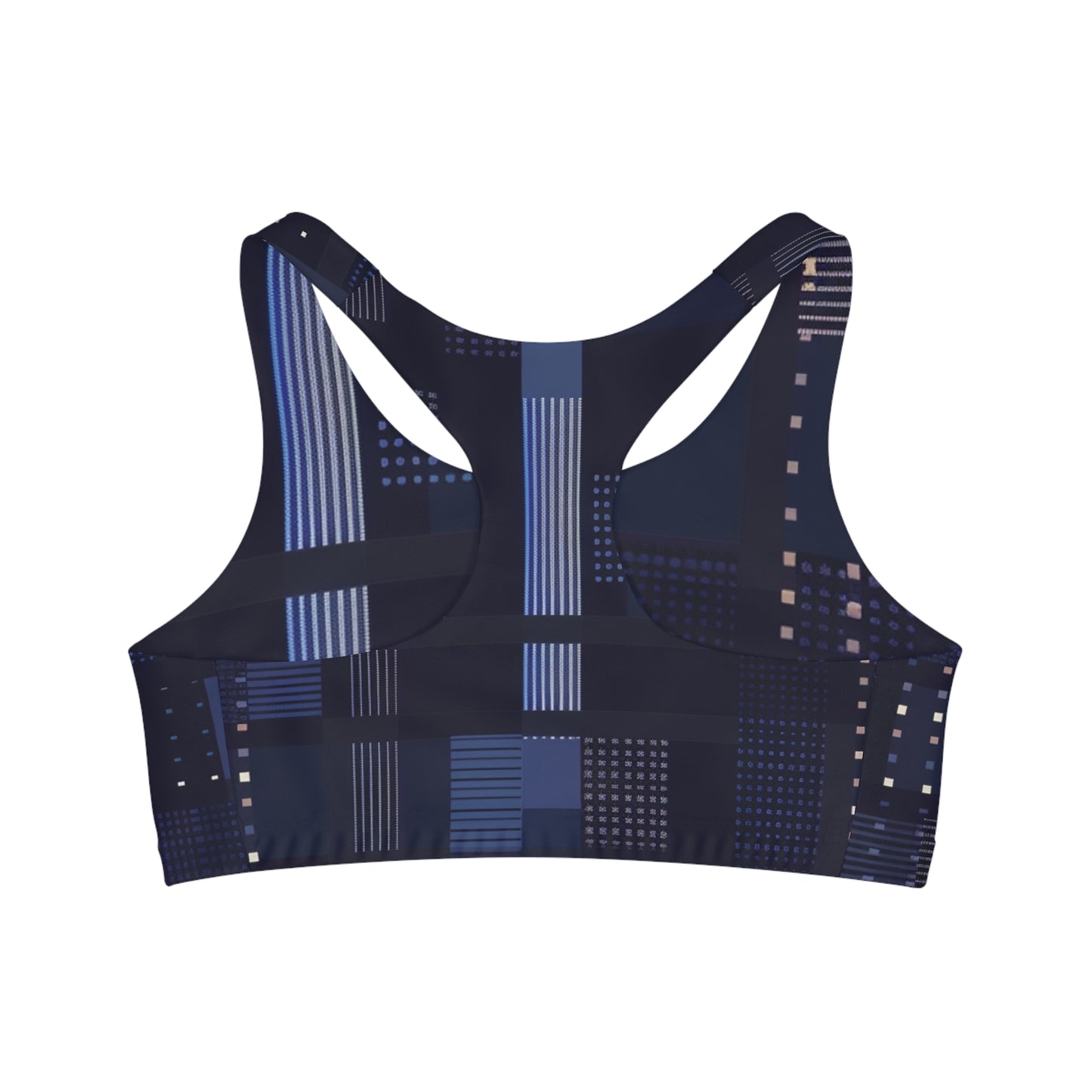 Sports Bra - Blue Tech