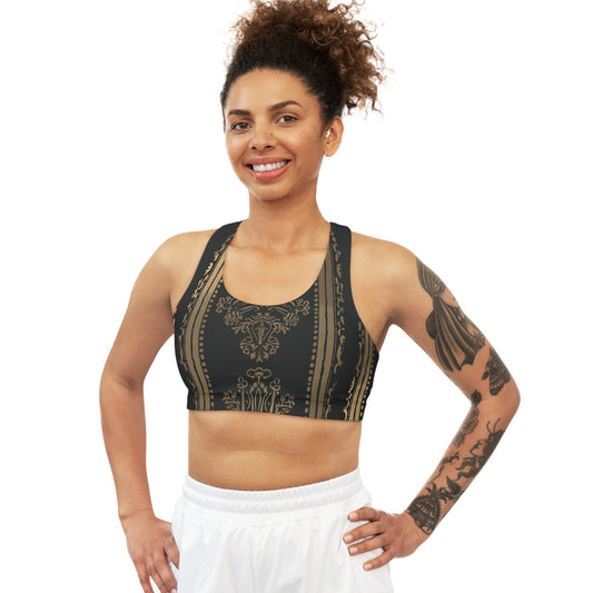 Sports Bra - Gold Royal