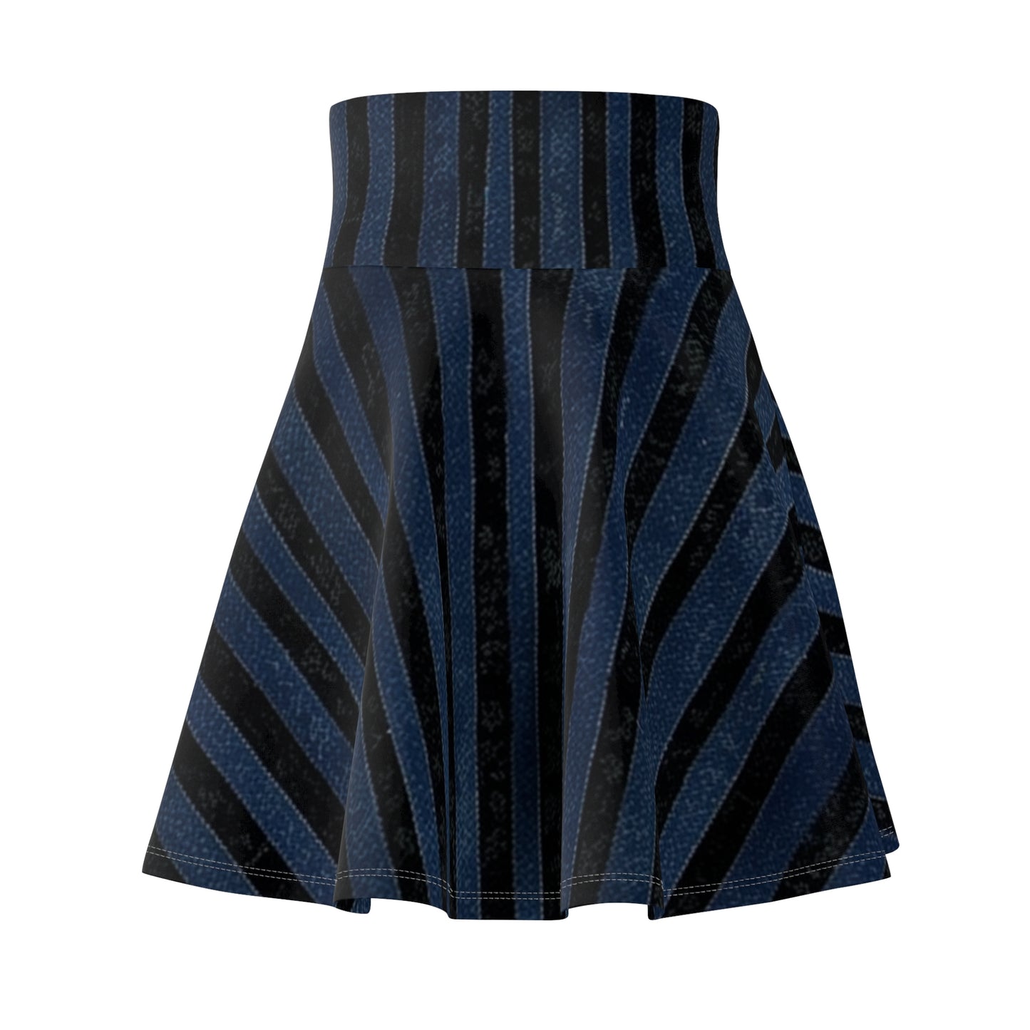 Skater Skirt - Vertical Blues