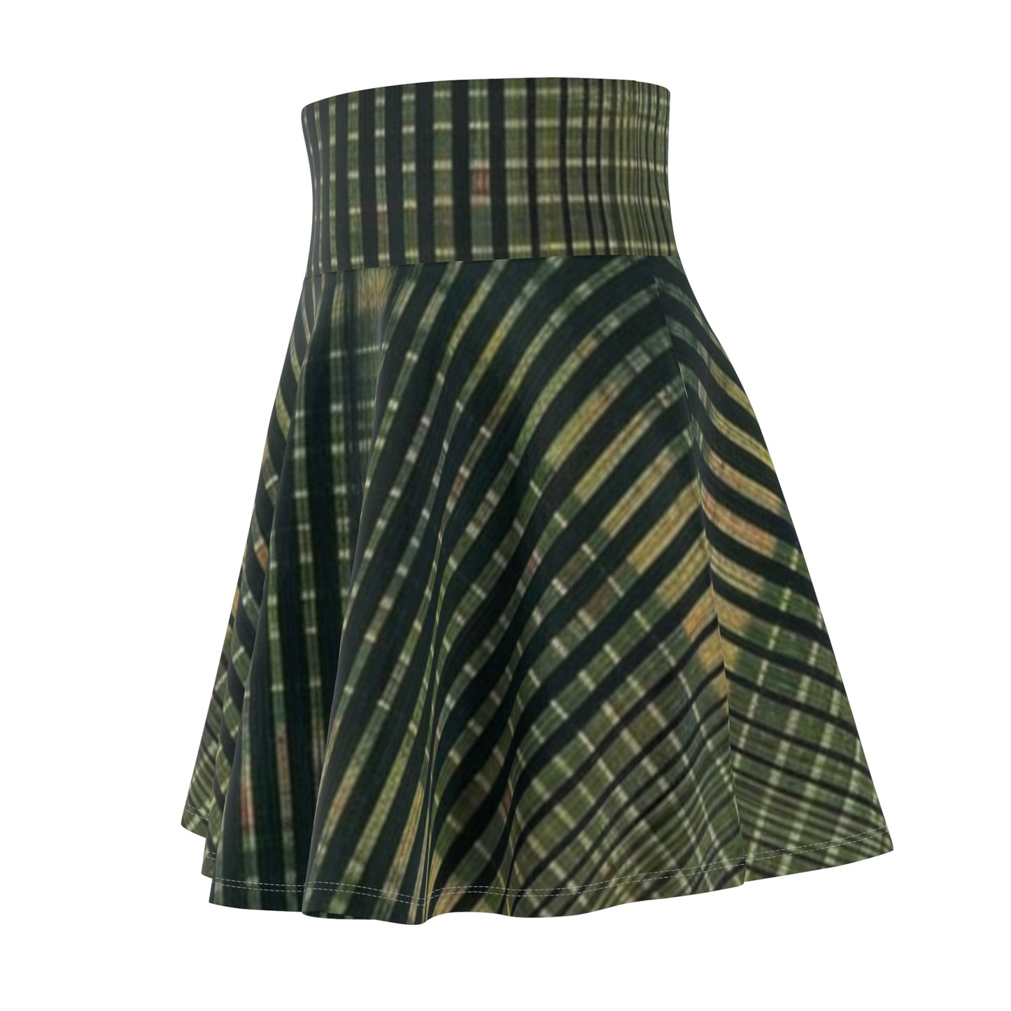 Skater Skirt - Emerald Horizontals