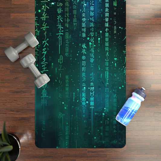 Rubber Yoga Mat- Matrix Effect