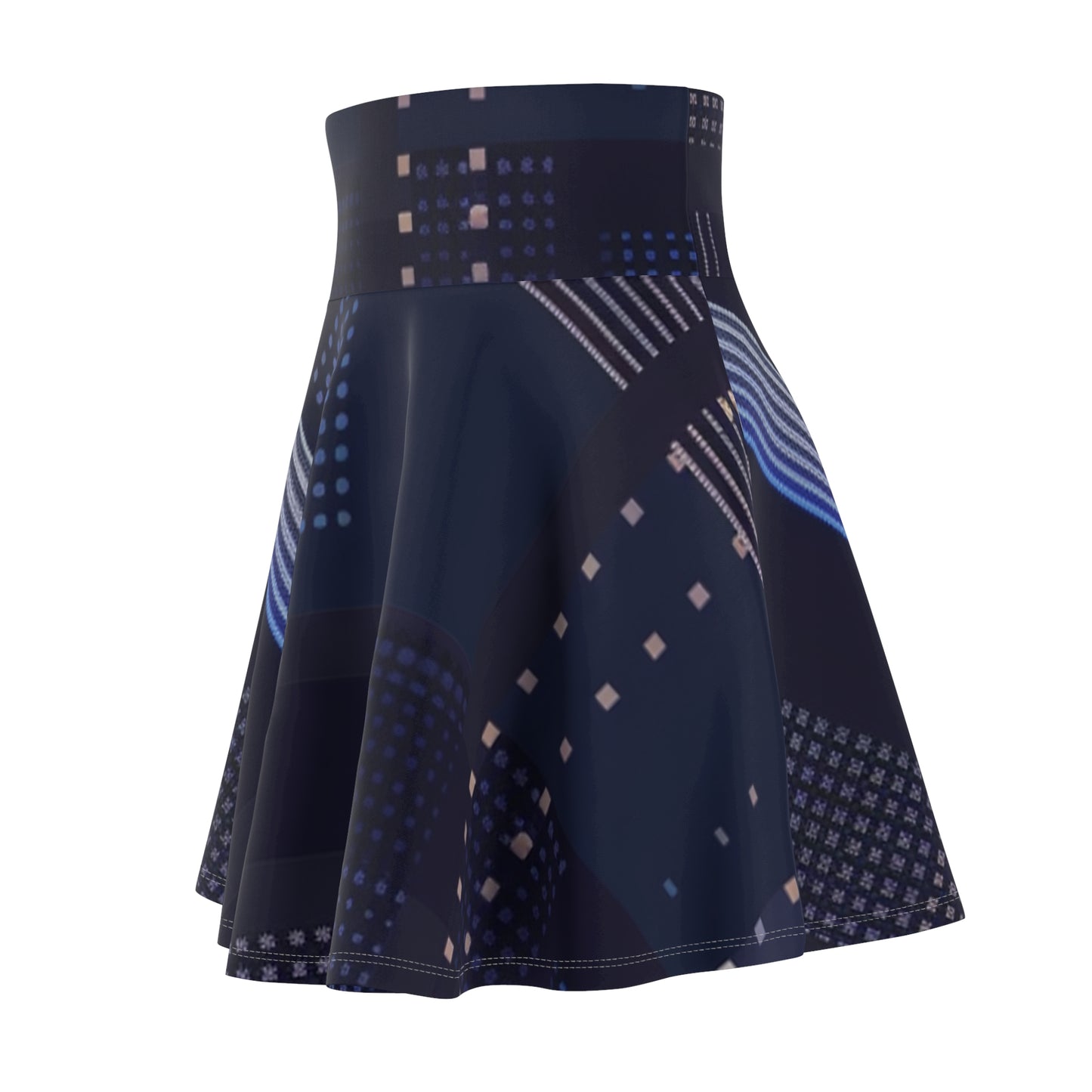 Skater Skirt - Blues Tech