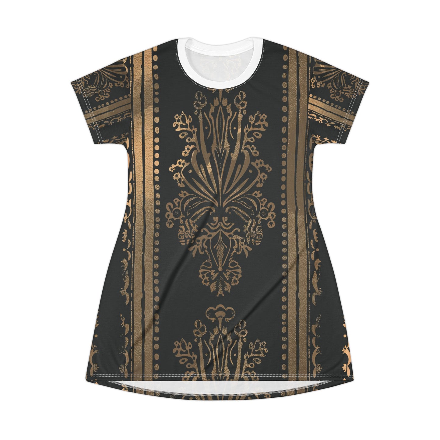 TShirt Dress - Gold Royal Z