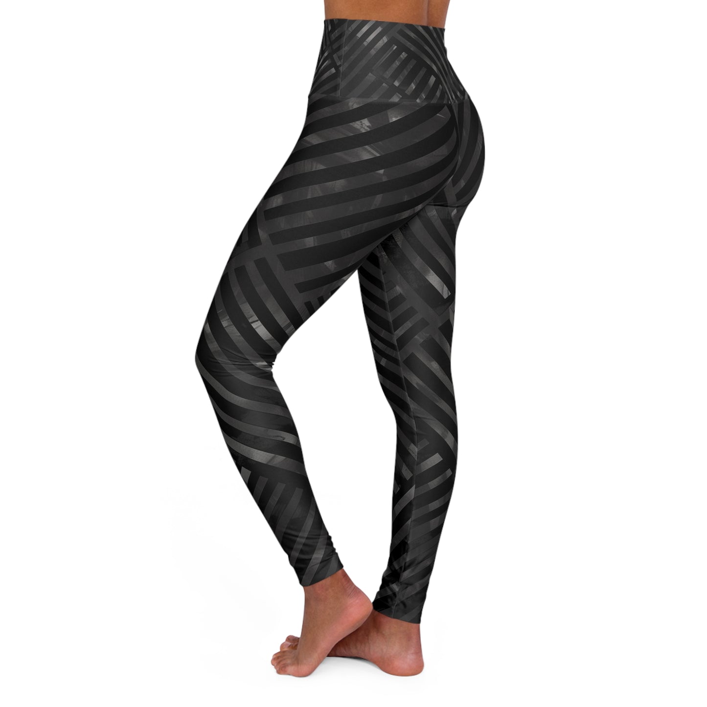 High Waisted Leggings - New Grates