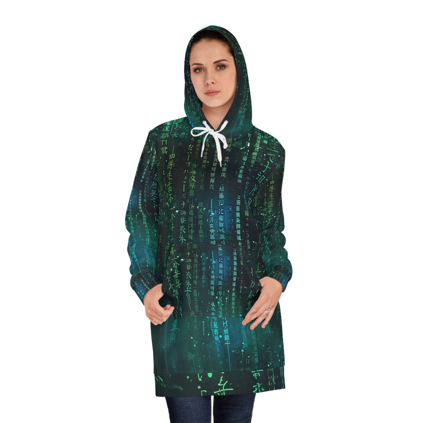 Hoodie Dress - Matrix Effect