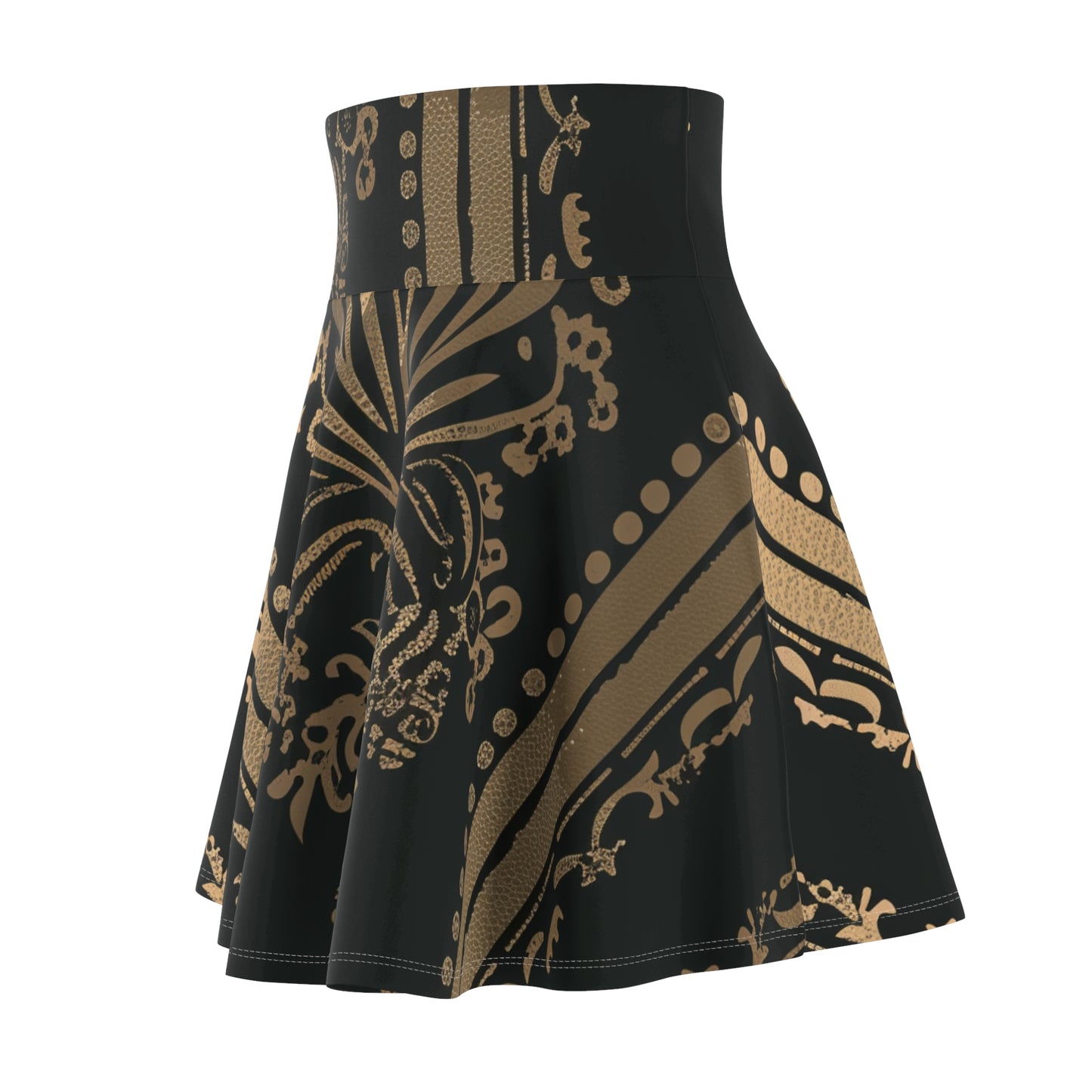 Skater Skirt - Gold Royal Z