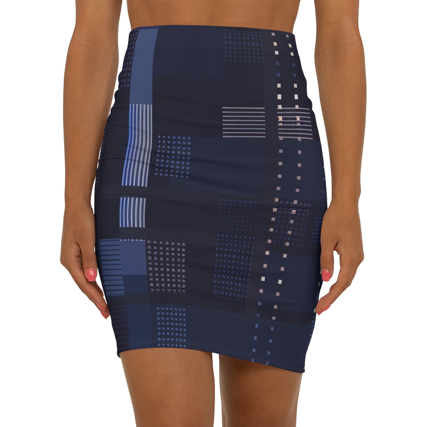 Mini Skirt - Blues Tech